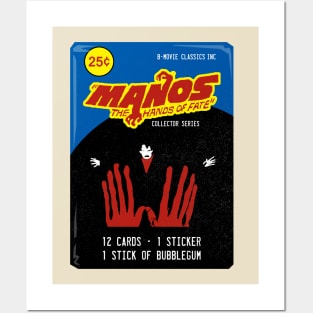 Manos Bubblegum Cards Posters and Art